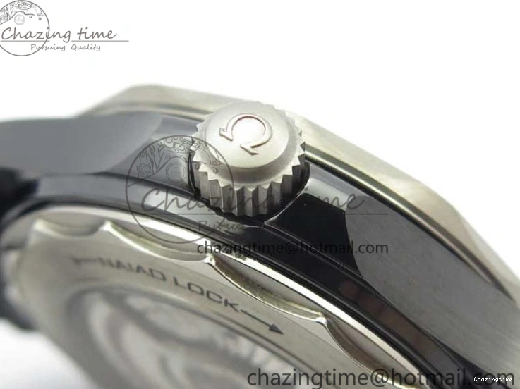 0130 Seamaster Diver 300M Real Ceramic Case VSF 1:1 Best Edition on Black Rubber Strap A8806 (Free Nato) SunProtective 7935